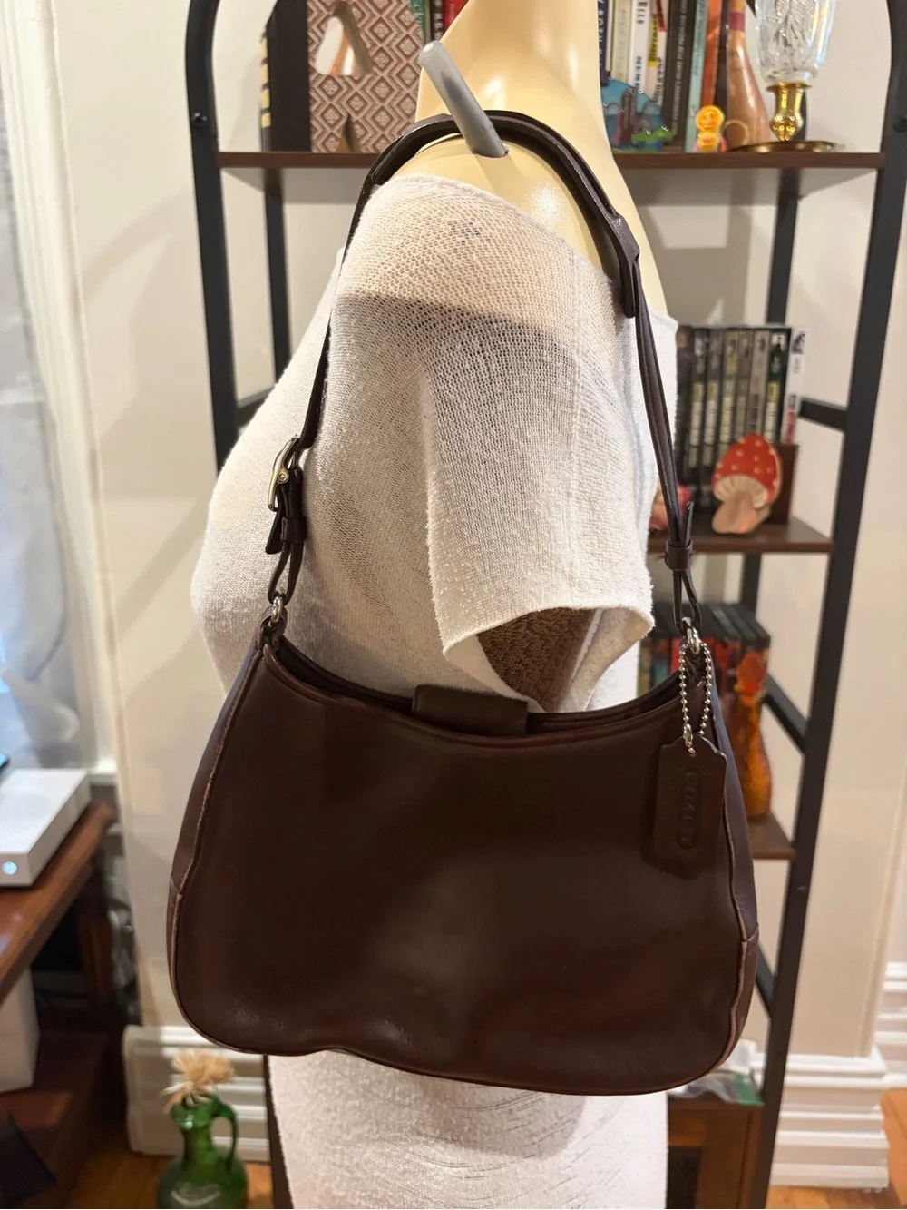 Vintage Brown Coach Ergo Demi Bag - 8319